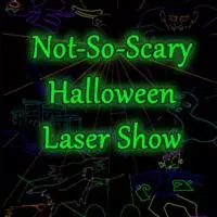 Not so scary laser show